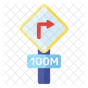 Right Turn Road Arrow Direction Arrow Icon