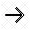 Right Arrow Key Icon