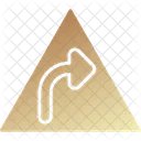 Right Bend Arrow Bend Icon