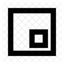 Alignment Square Interface Icon