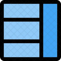 Right Center Layout  Icon