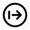 Right Circle Linearrow Navigation Navigate Icon