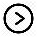 Right Circlearrow Navigation Navigate Icon