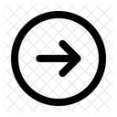Right Circlearrow Navigation Navigate Icon