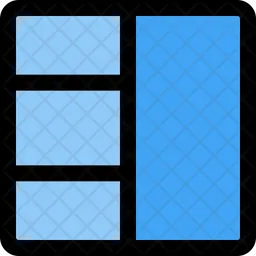 Right Column Grid  Icon