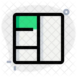 Right Column Grid  Icon