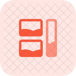 Right Column Image Grid  Icon