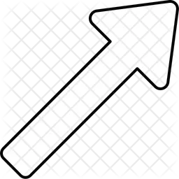 Right Corner Arrow  Icon