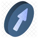 Right Corner Arrow Downward Arrow Arrowhead Icon