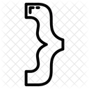 Right Curly Bracket  Icon