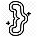 Right Curly Bracket  Icon