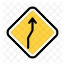 Right Curved Arrow Right Bend Icon