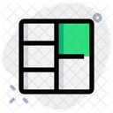 Right Double Row Grid Icon