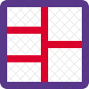 Right Double Row Grid Icon