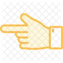 Right Hand Gesture Icon