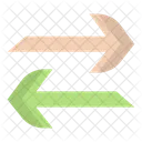 Right left arrow icon  Icon