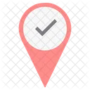 Right Location Pin  Icon