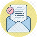 Right Mail Check Check Mail Icon