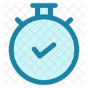 Right On Time Productivity Time Management Icon