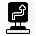 Right Reverse Sign Icon