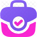 Right School Bag  Icon