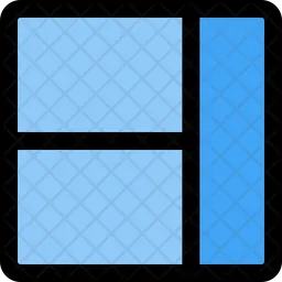 Right Sidebar Layout  Icon