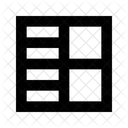 Layout Display List Icon