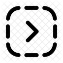 Right Square Loadarrow Navigation Navigate Icon