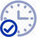 Right Time Timing Clock Icon
