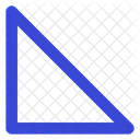 Right triangle  Icon