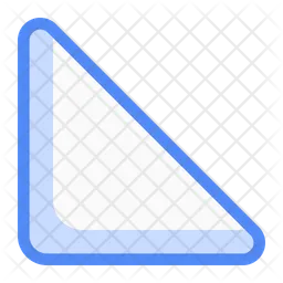 Right Triangle  Icon