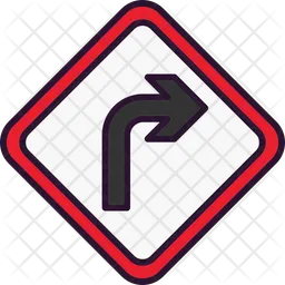 Right Turn  Icon