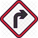 Right Turn Ic Fluent Icon