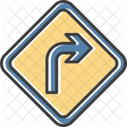 Right Turn  Icon