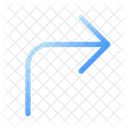 Right turn arrow  Icon