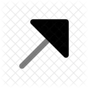 Arrow Right Up Icon