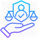 Rights Legal Protection Icon