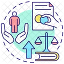 Rights Based Approach Icon