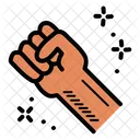 Martin Luther King Fight Punch Icon