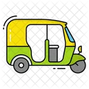 Rikshaw Tuk Tuk Auto Rickshaw Icon