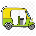 Rikshaw Tuk Tuk Auto Rickshaw Icône