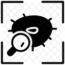 Rilevamento Di Germi Ricerca Di Virus Monitoraggio Di Batteri Icon