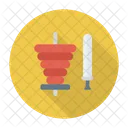 Rindfleisch Hammelfleisch Huhn Symbol