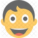 Rindo Garoto Emoji Ícone