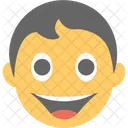 Rindo Garoto Emoji Ícone