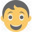 Rindo Garoto Emoji Ícone