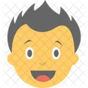 Rindo Garoto Emoji Ícone