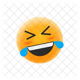Rindo com lágrimas Emoji Ícone