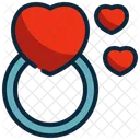 Ring Love Heart Icon