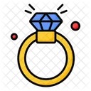 Ring Precious Diamond Icon